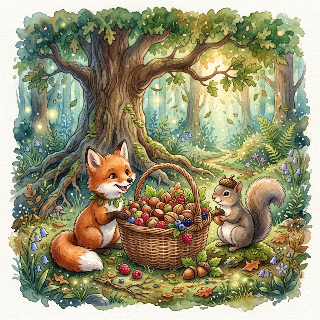 Der Zauberwald des Teilens