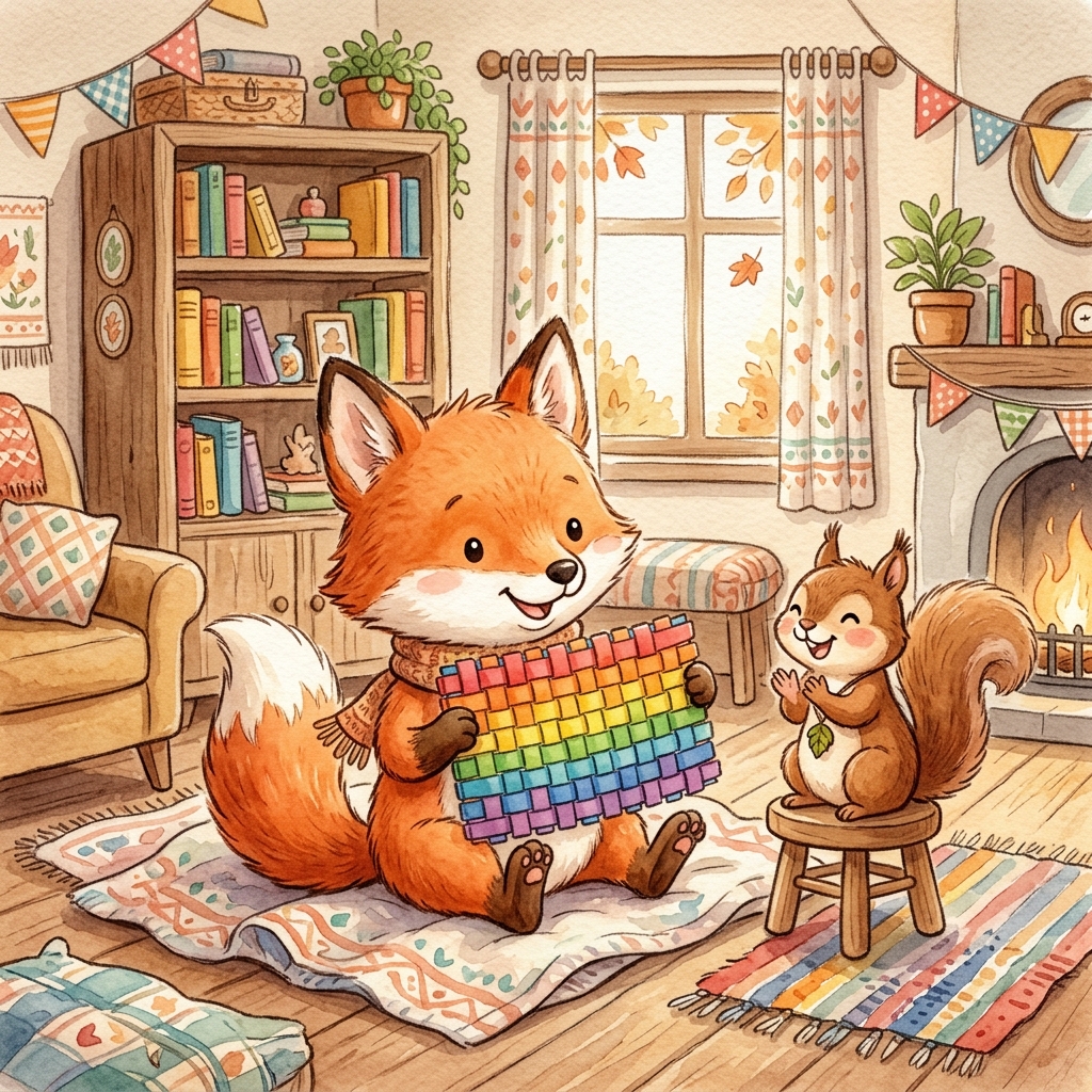 Colorful Paper Weaving