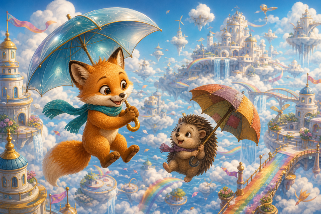 The Cloud City Umbrella Race