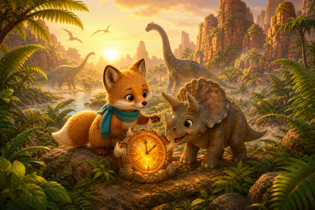 The Courage Clock of Dinosaur Valley