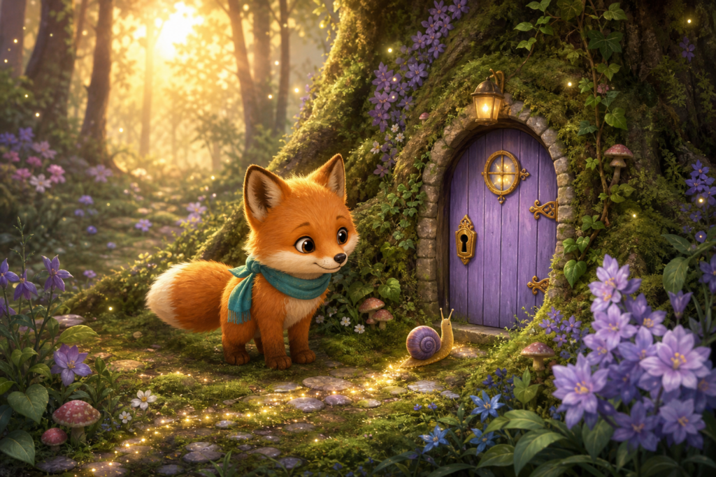 The Lilac Key of Magic Forest