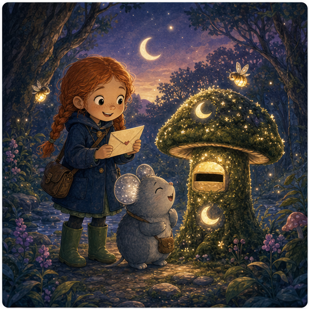 The Moon-Moss Mailbox