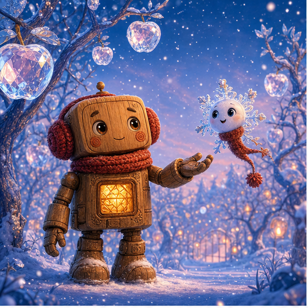The Sandalwood Robot Who Forgot Winter