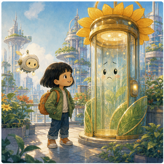 The Sunflower Elevator of Future City