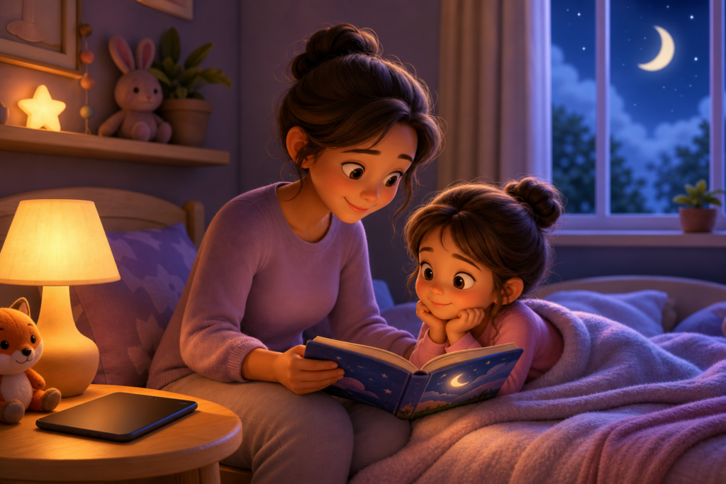 A Bedtime Reset After Screen-Heavy Days