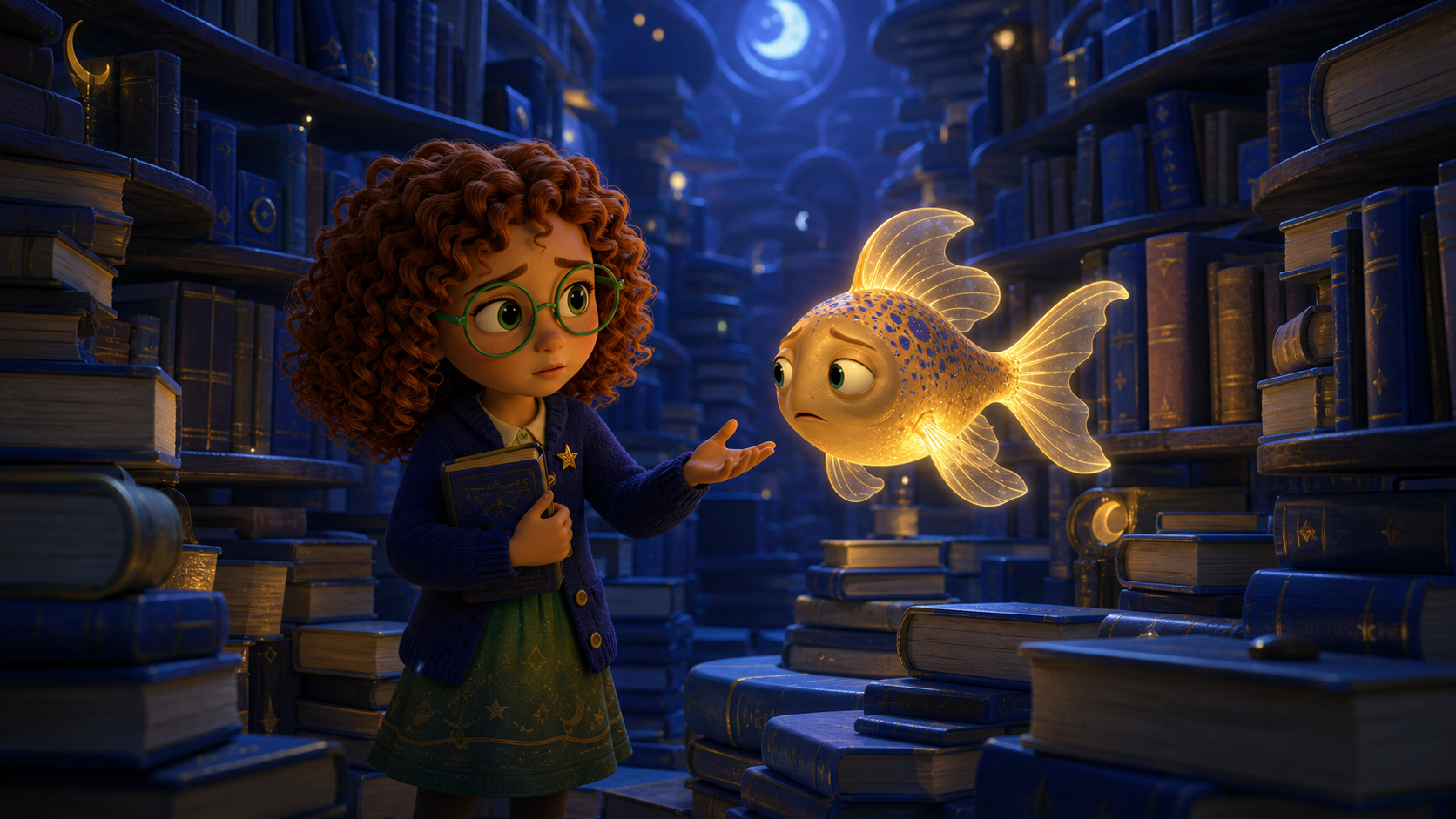 The Secret of the Library Lantern Fish