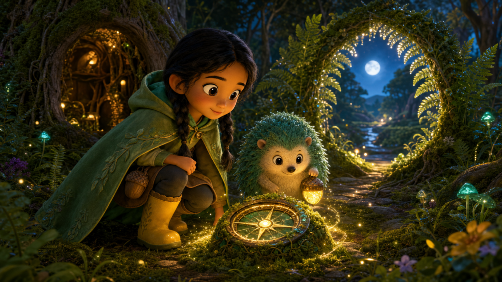 Sara and the Mosslight Compass