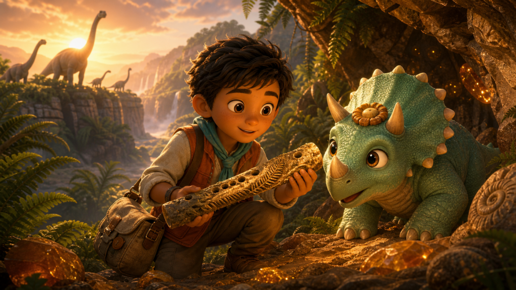 Leo and the Fern Fossil Flute