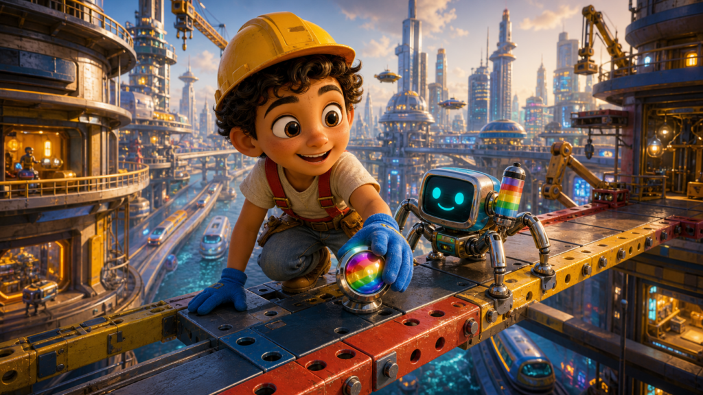 Rami and the Rainbow Rivet