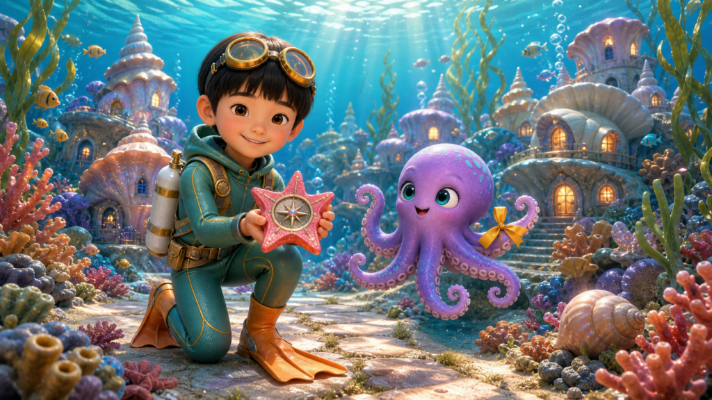 Theo and the Coral Compass