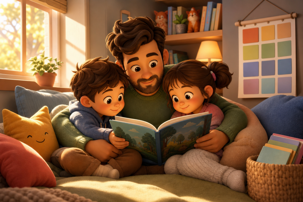A Family Reading Ritual That Actually Sticks