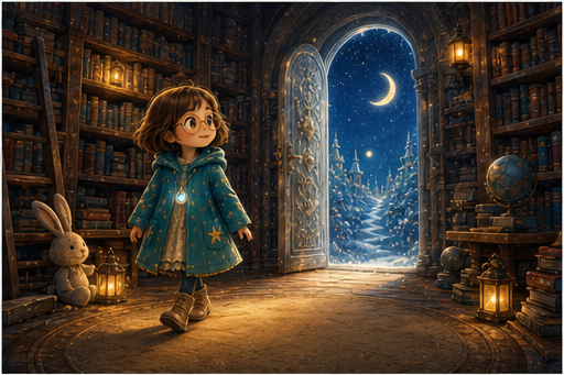 Lilia and the Moon Library