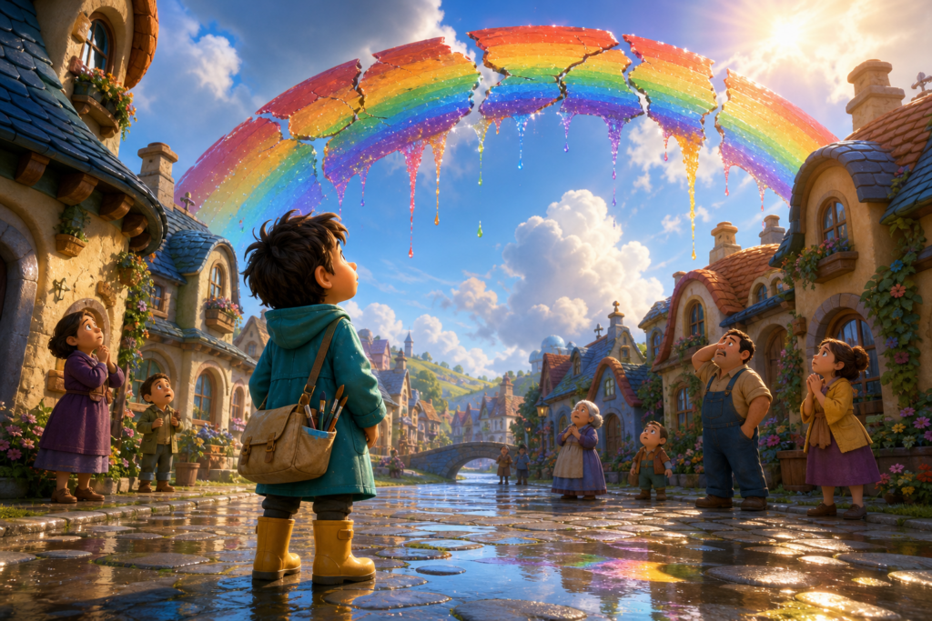 Tavi and the Rainbow Mender