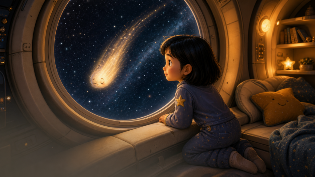 Sora and the Sleepy Comet