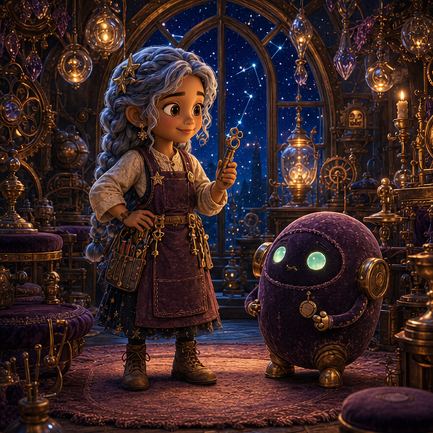 Luna and the Velvet Robot
