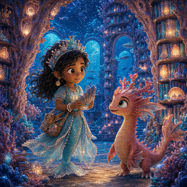 Mina and the Coral Dragon