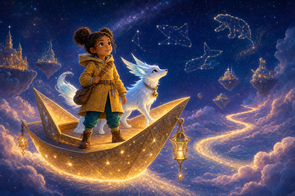 Mira and the Sky Fox: The Starlight Ferry