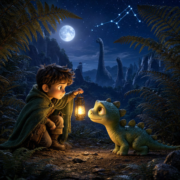 Oren in the Valley of Quiet Dinosaurs