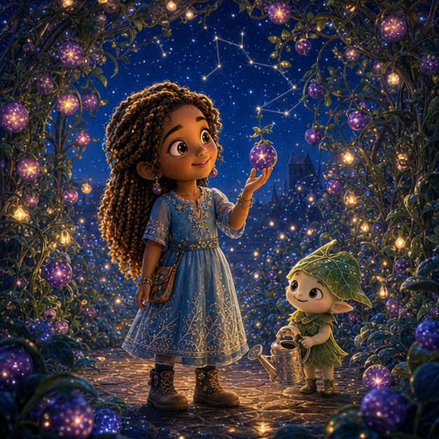 Rhea and the Starberry Garden