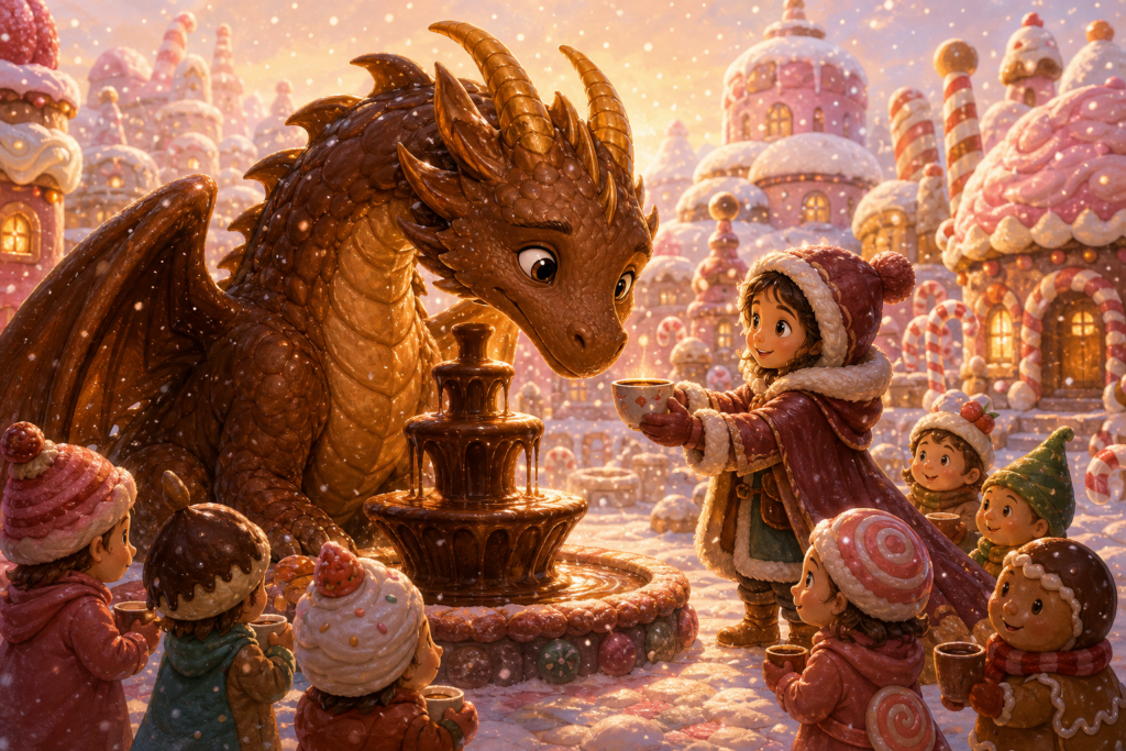 The Cocoa Dragon of Sweet Kingdom