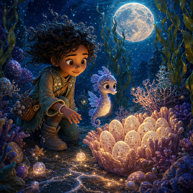 The Coral Moon Nursery of Underwater World