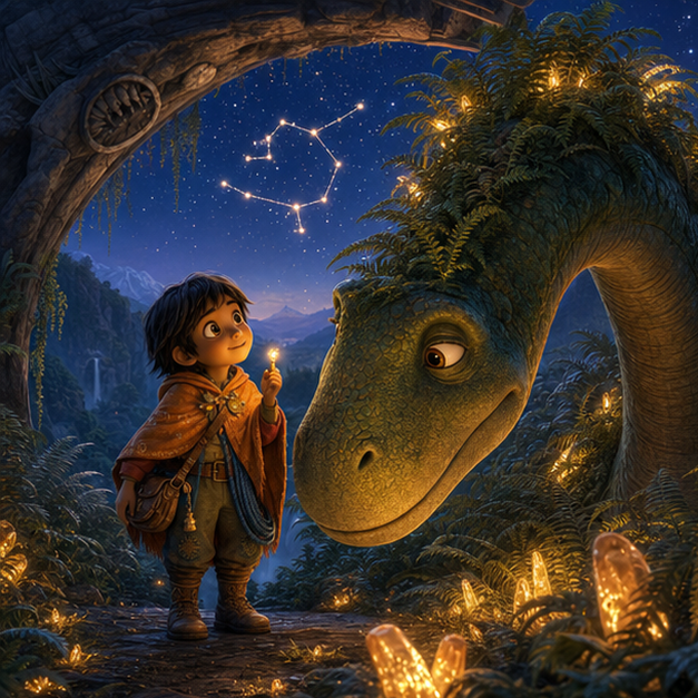 Toma and the Fern-Back Giant