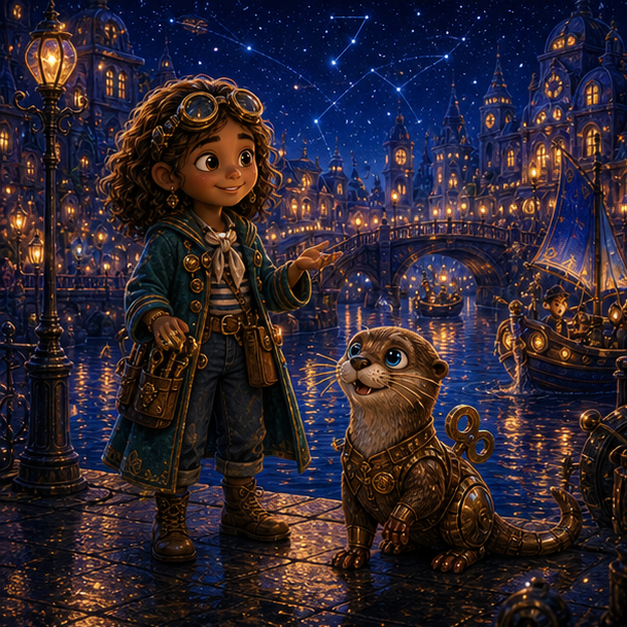 Zara and the Clockwork Otter