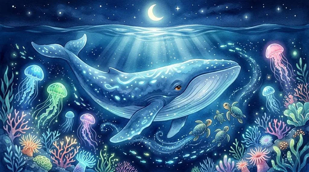 The Lullaby of the Deep Blue Whale